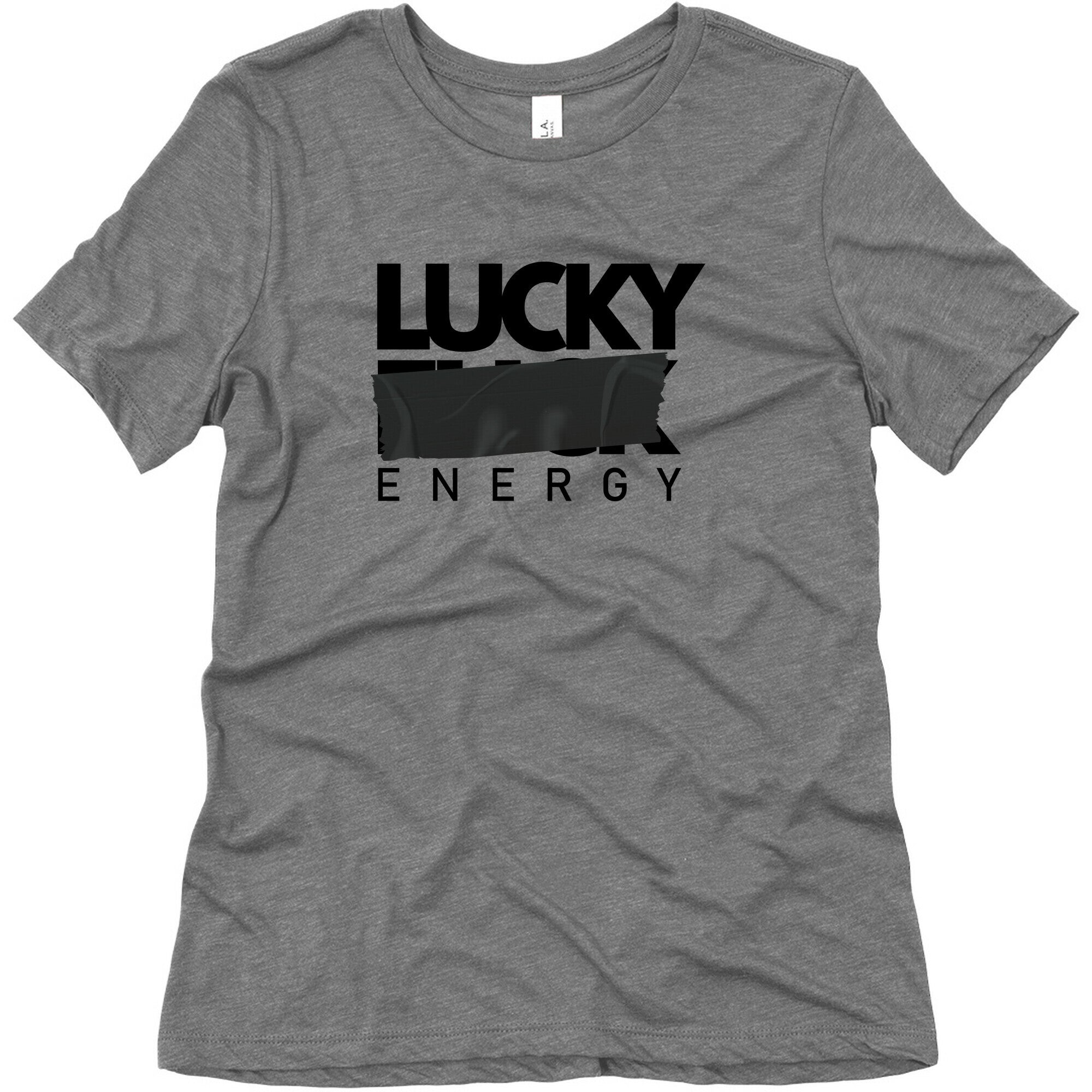 Lucky Energy Womens Triblend Tee